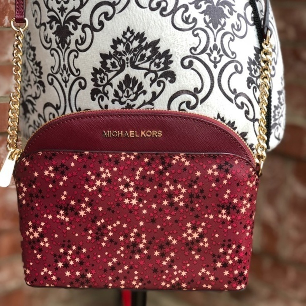 Michael kors Emmy mulberry medium crossbody bag
